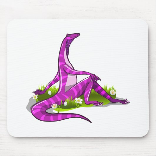 Iguanodon zeigt ihre natürliche Schönheit. Mousepad (Vorne)