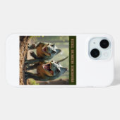 Iguanodons scherzen Case-Mate iPhone hülle (Rückseite (Horizontal))