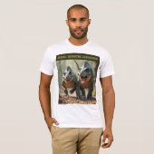 Iguanodons scherzen T-Shirt (Vorne ganz)