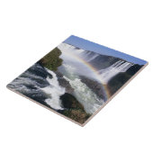 Iguassu Falls, Parana Staat, Brasilien.Luftbild Fliese (Seite)