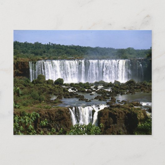 Iguassu Falls Postkarte (Vorderseite)