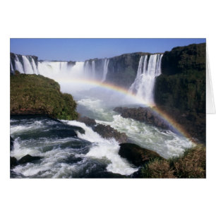 Iguassu-Wasserfälle, Paraná, Brasilien. Luftansich
