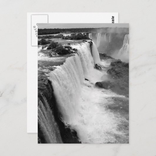 Iguasu Falls Postkarte (Vorne/Hinten)