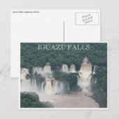 iguazu cataratas brazil postkarte (Vorne/Hinten)