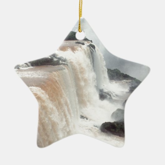iguazu Fall Brazill Keramik Ornament (Vorne)