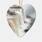 iguazu Fall Brazill Keramikornament (Links)