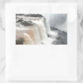 iguazu Fall Brazill Rechteckiger Aufkleber (Tasche)