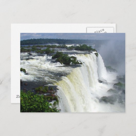 Iguazu Fall Postkarte (Vorne/Hinten)