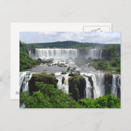 Iguazu Fall Postkarte (Vorne/Hinten)