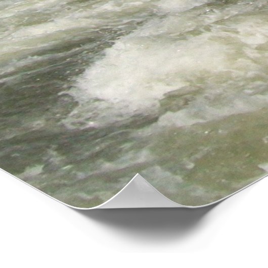 Iguazu Fall Rainbow Poster (Ecke)