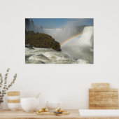 Iguazu Fall Rainbow Poster (Küche)