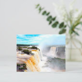 Iguazu Falls 4 Postkarte (Stehend Vorderseite)