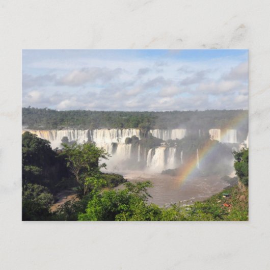 Iguazu Falls 8 Postkarte (Vorderseite)