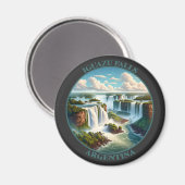 Iguazu Falls Argentina Magnet (Vorderseite/Rückseite)