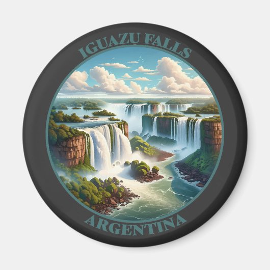 Iguazu Falls Argentina Magnet (Vorne)