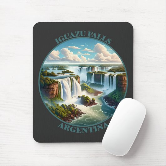 Iguazu Falls Argentina Mousepad (Mit Mouse)