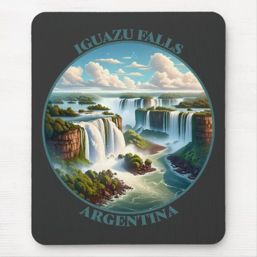 Iguazu Falls Argentina Mousepad (Vorne)