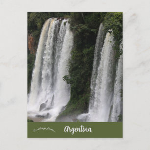Iguazu Falls Argentina Postkarte