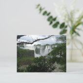 Iguazu Falls Argentina Postkarte (Stehend Vorderseite)