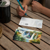 Iguazu Falls Argentinien Brasilien Wasserfarbe Pos Einladung