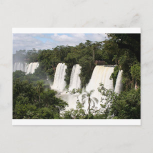 Iguazu Falls, Argentinien, South America Postkarte