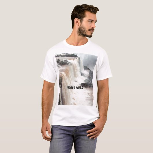 Iguazu Falls Brasilien / Argentinien T-Shirt (Vorne ganz)