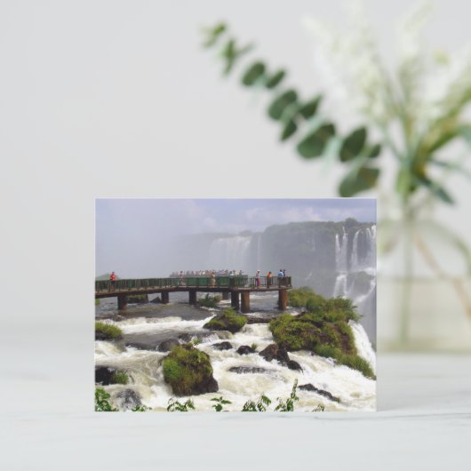 Iguazu Falls, Brasilien Postkarte (Stehend Vorderseite)