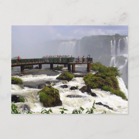 Iguazu Falls, Brasilien Postkarte (Vorderseite)