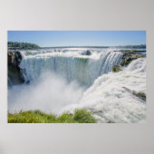 Iguazu Falls, Devil's Throat, Argentinien Poster (Vorne)