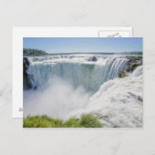 Iguazu Falls, Devil's Throat, Argentinien Postkarte (Vorne/Hinten)