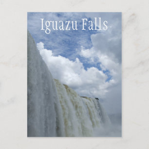 Iguazu Falls, Iguazu River, Argentinien, Brasilien Postkarte