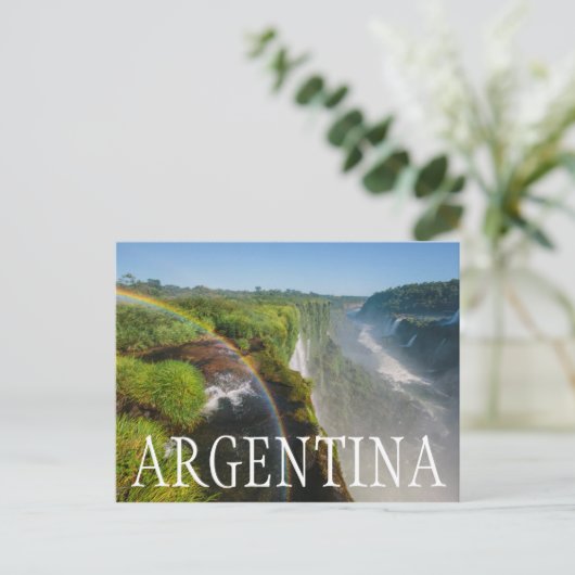 Iguazu Falls National Park, Argentinien Postkarte (Stehend Vorderseite)