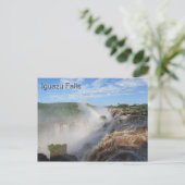 Iguazu Falls Postcard Postkarte (Stehend Vorderseite)