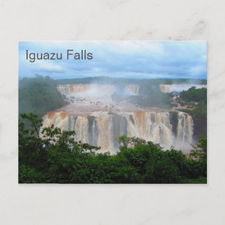 Iguazu Falls Postcard Postkarte
