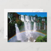 Iguazu Falls Postkarte (Vorne/Hinten)