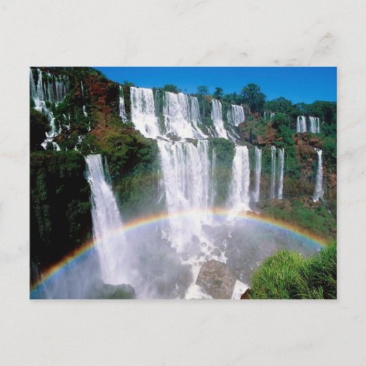 Iguazu Falls Postkarte (Vorderseite)