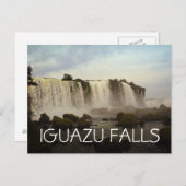 Iguazu Falls Postkarte (Vorne/Hinten)