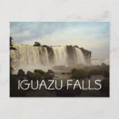 Iguazu Falls Postkarte (Vorderseite)