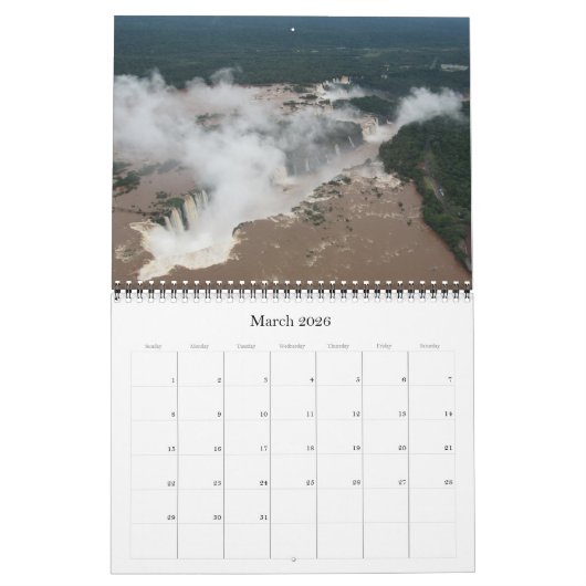 iguazu fällt 2026 kalender (Mär 2026)