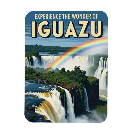 Iguazu National Park Argentina Magnet (Vertikal)