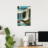 Iguazu National Park Travel Poster (Heimbüro)