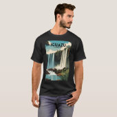 Iguazu National Park Travel Poster T-Shirt (Vorne ganz)