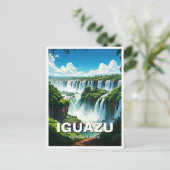 Iguazu Nationalpark Argentinien Postkarte (Stehend Vorderseite)
