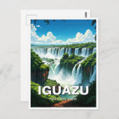 Iguazu Nationalpark Argentinien Postkarte (Vorne/Hinten)