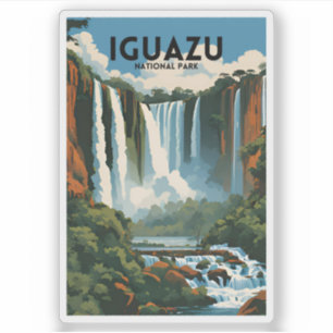 Iguazu-Nationalpark Aufkleber