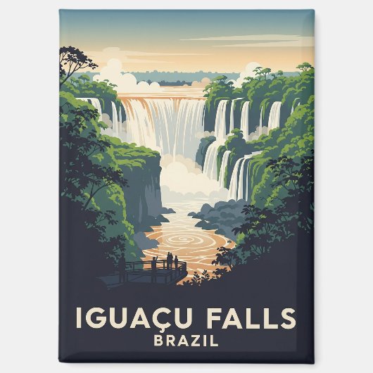 Iguazu Nationalpark Brasilien Magnet (Vorderseite)