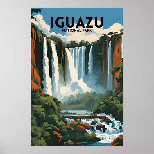 Iguazu-Nationalpark Poster (Vorne)