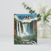 Iguazu-Nationalpark Postkarte (Stehend Vorderseite)