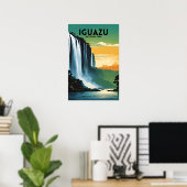 Iguazu Nationalpark Vintag Poster (Heimbüro)