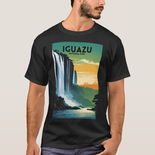 Iguazu Nationalpark Vintag T-Shirt (Vorderseite)